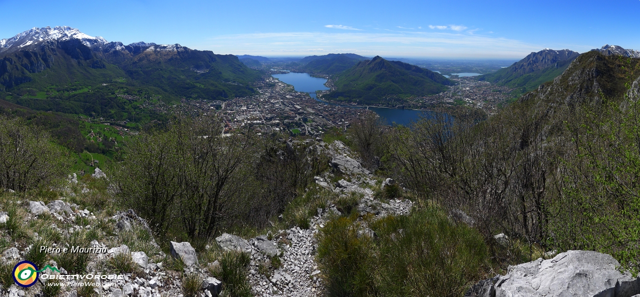 57 Panoramica con Resegone, guardiano orientale della città di Lecco!.jpg